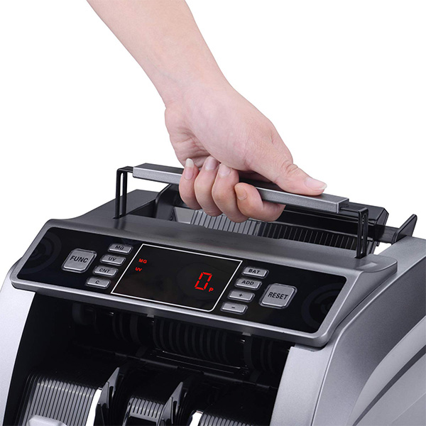 Money Counting Machine Money Counter Bill Counter Purple Grey Bill Counter Machine