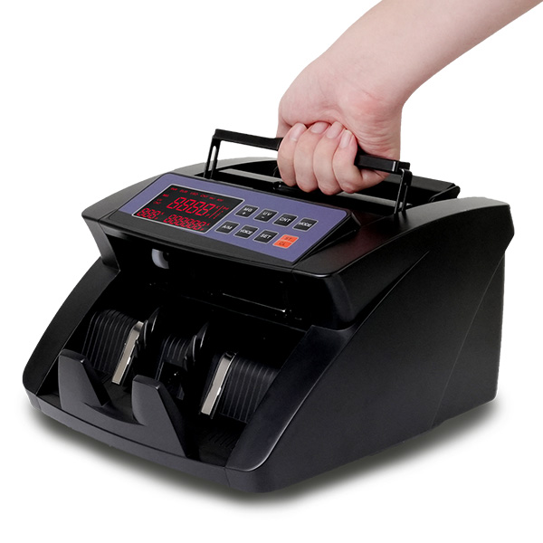 Automatic Bill Counter Currency Counting Machine Black Bill Counter Machine