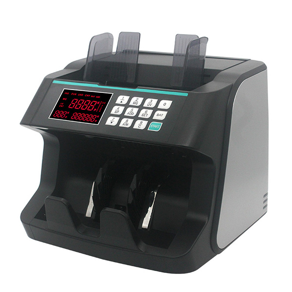 Portable Bill Counting Machine Cash Counter Silver Bill Counter
