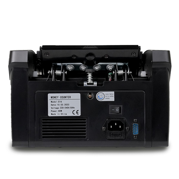 Automatic Bill Counter Currency Counting Machine Black Bill Counter Machine