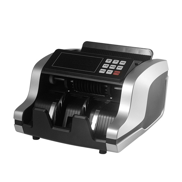 Multi Currency Cash Counter Money Counting Machine Black Banknote Counting Machine