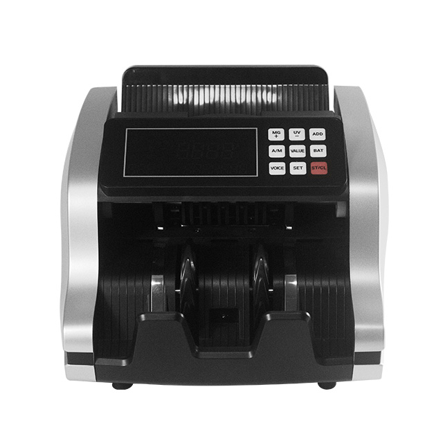 Multi Currency Cash Counter Money Counting Machine Black Banknote Counting Machine