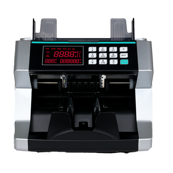UV MG IR Bill Counters Counterfeit Detection Silver Bill Counter
