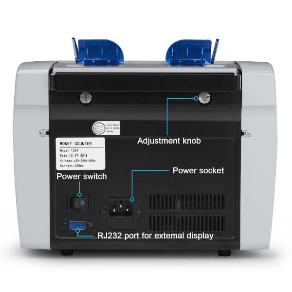 Hot Money Counter Money Counting Machine Counterfeit Bill Counter