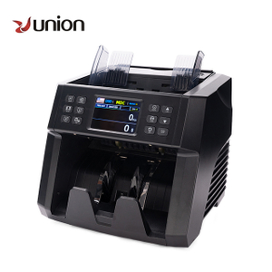 2026 ECB Approved Professional 2 CIS Bill Counter Black Money Counting Machine