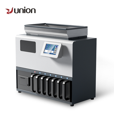 High-Speed 6+1 Bank Coin Counting Machine 600 Coins/Min Sorter Coin Sorting Machine with Touch Screen