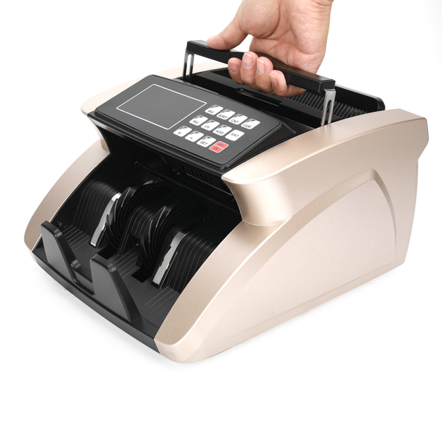 UV Mg IR Money Counter Bill Counting Machine Gold Cash Counting