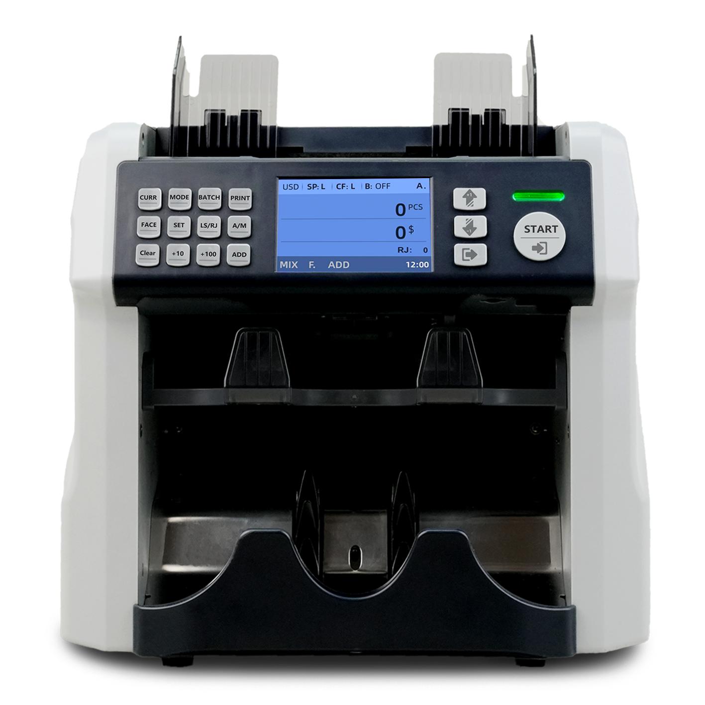 2024 ECB Approved 2 CIS Bill Counter Banknote Sorter